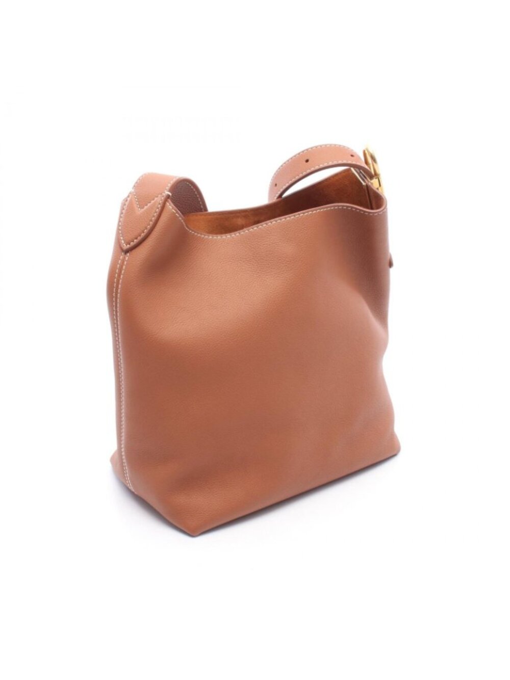Louis Vuitton Shoulder Bag Lowkey Hobo PM Cognac Leather - Picture 2 of 6